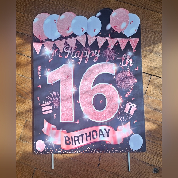 Sweet 16 Birthday Decor - Picture 8 of 10